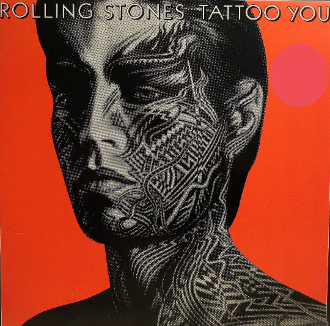 Original 1981 Rolling Stones Tattoo You Rolling Stones