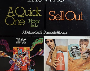 Vintage 1974, the Who - A Quick One (happy Jack) / the Who Sell
