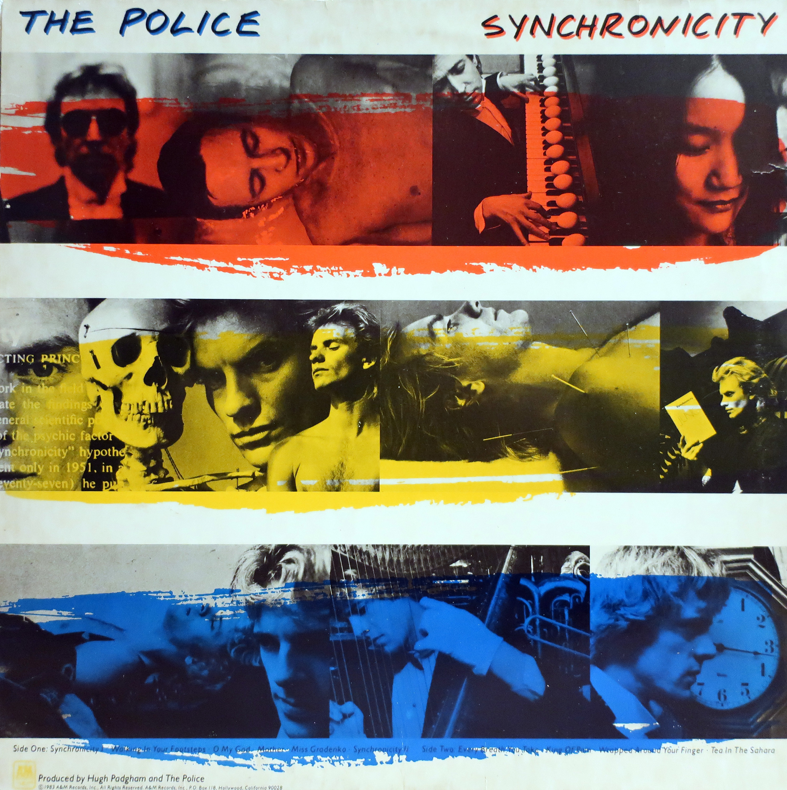 オリジナル 1983 The Police Synchronicity A&M Records ヴィンテージ