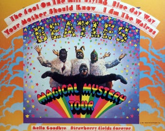 ビートルズ／マジカル／ 81年US mobileレコード／中古品 ビートルズ／マジカル／ 81年US mobileレコード／中古品 ビートルズ