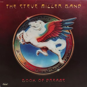 Original 1977 The Steve Miller Band Book of Dreams Capitol Records Vintage U.S. Vinyl Press Lp Near Mint With Inner Sleeve Hall Of Fame Rock