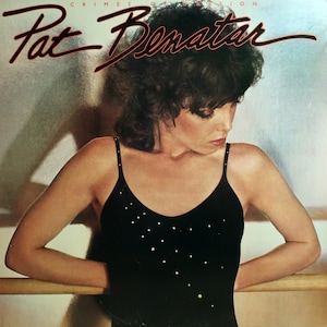 Original 1980 PAT BENATAR Crimes Of Passion Chrysalis Records Vintage US Vinyl Press Lp Near Mint Hard Rock Pop Classic Hell Is For Children