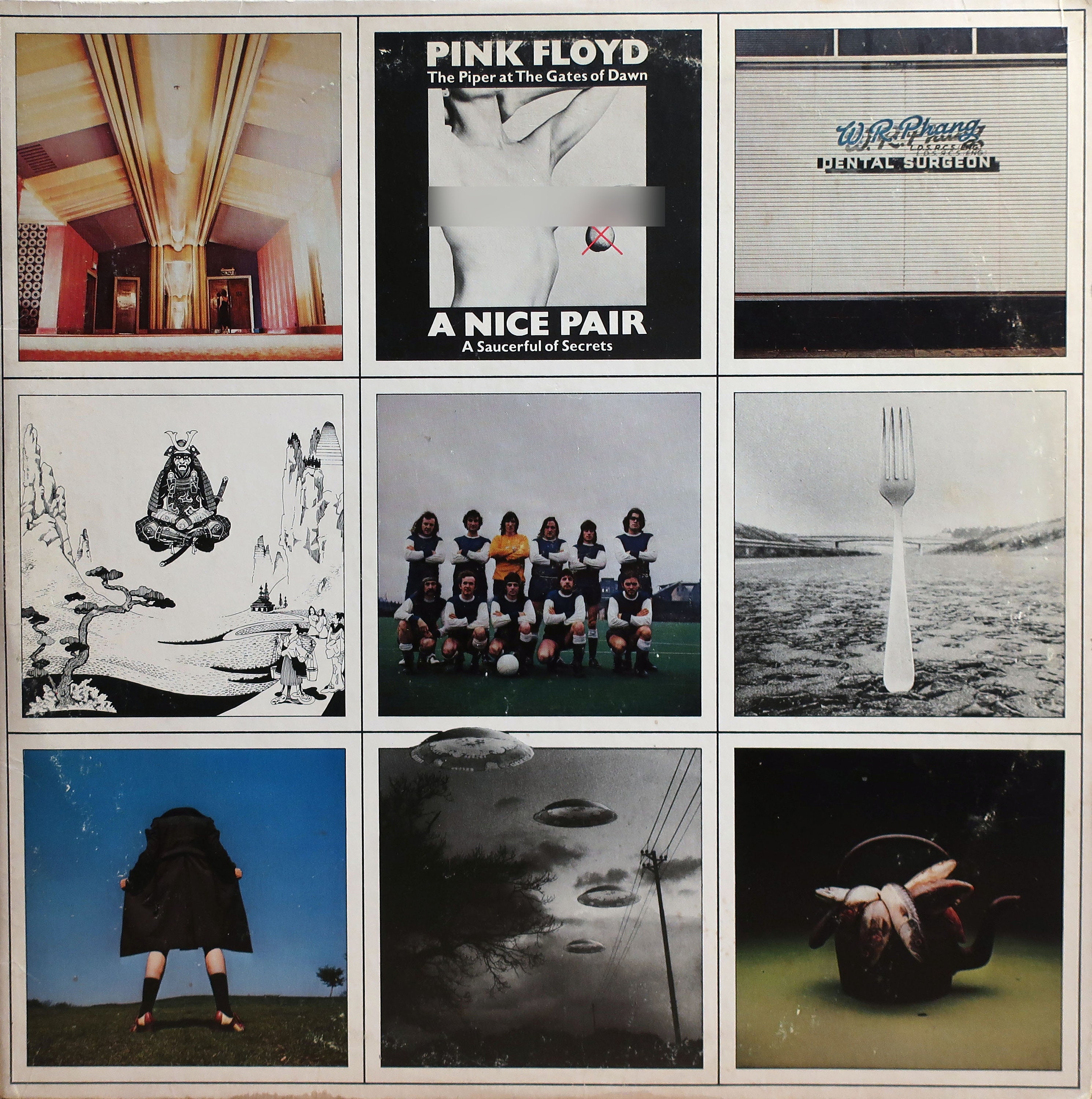 kort svimmel Memo Rare Original '73 PINK FLOYD A Nice Pair Harvest Records - Etsy