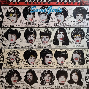 Rolling Stones / Some Girls UK盤LP Original '78 the ROLLING STONES Some Girls Rolling Stones Records
