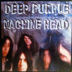 Rare 1974 Deep Purple Machine Head Warner Bros Records Vintage U.S. Early Vinyl Repress Lp Excellent Hard Rock Classic Ritchie Blackmore