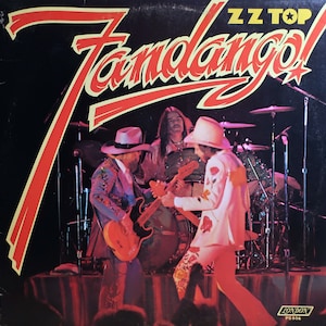 Original &#39;75 ZZ TOP Fandango! London Records Vintage U.S. Vinyl Press Lp EXCELLENT !!! Essential Electric Texas Rock & Blues! Billy Gibbons!
