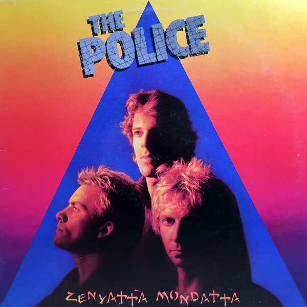 Rare Original '80 The POLICE Zenyatta Mondatta A&M Records U.S. Vinyl Press Lp Near MINT! New Wave Rock Sting Andy Summers Stewart Copeland