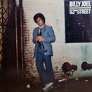 Original &#39;78 BILLY JOEL 52nd Street Columbia Records Vintage U.S. Vinyl Press Lp Near MINT Soft Rock Pop Music Classic My Life Honesty+ L@@K