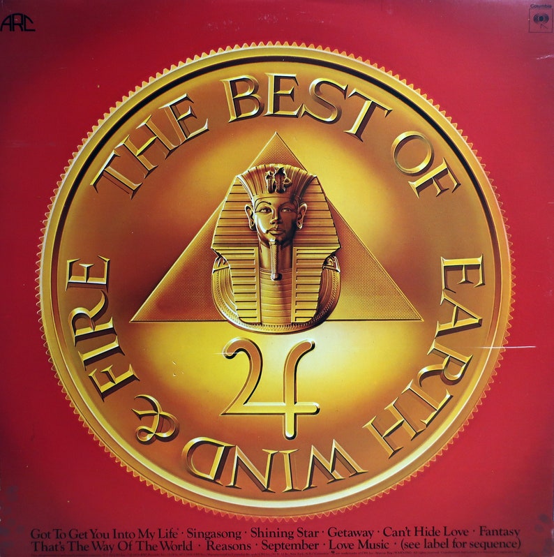 Original '78 EARTH WIND & FIRE The Best of Earth Wind Fire Vol 1 A.R.C Columbia Records Vintage U.S Vinyl Press Lp Excellent Maurice White image 5