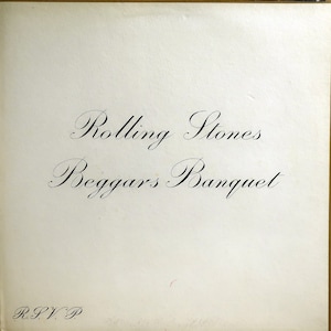 Seltene 1968 The Rolling Stones Beggars Banquet London Platten Frühe US Vinyl Repress LP In der Nähe des Mint Rock-Klassikers Vielfalt von Blues Blue Blue von Keith Richards