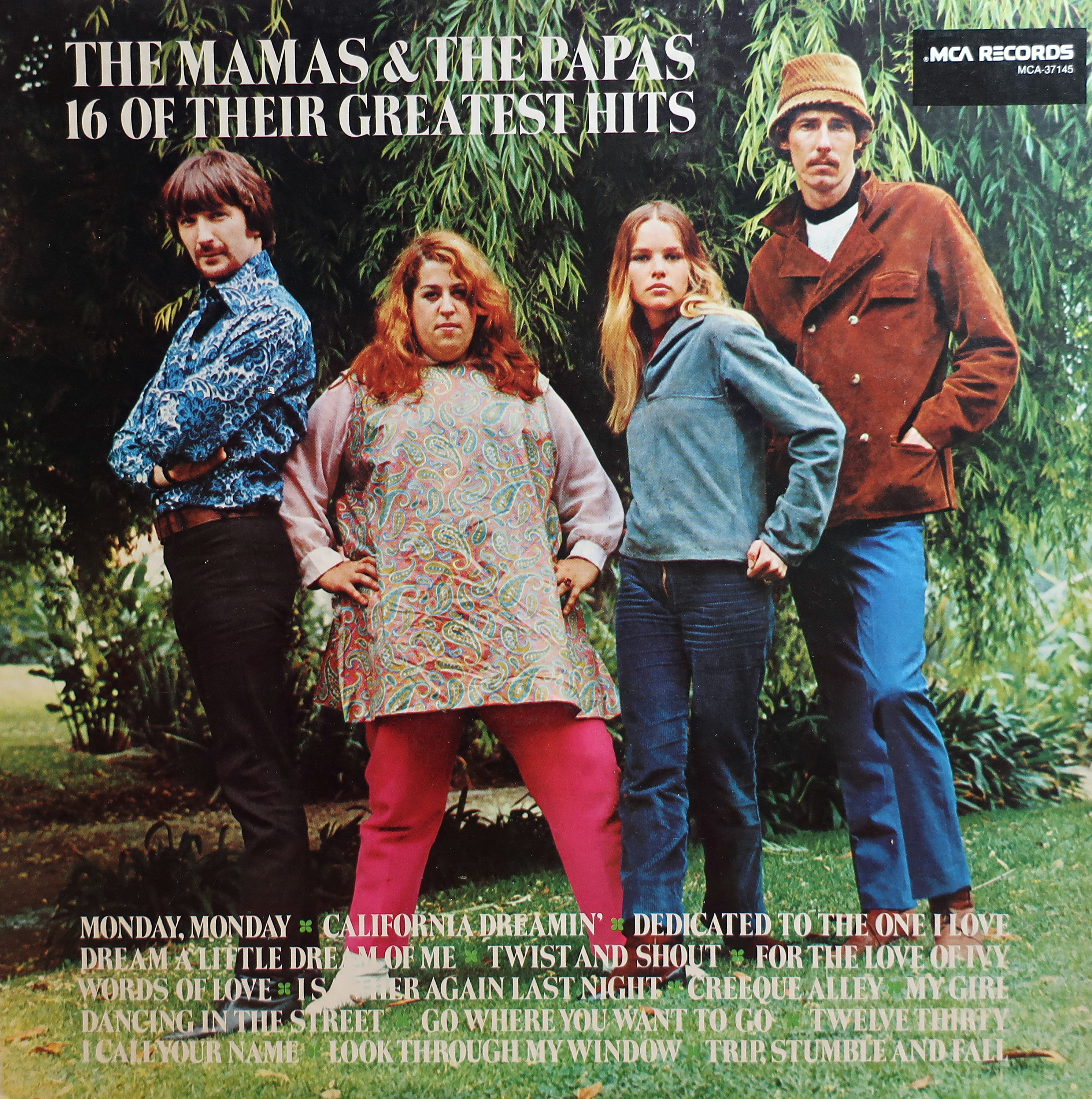 Rare Vintage 1980 the Mamas & the Papas 16 of Their Greatest Hits