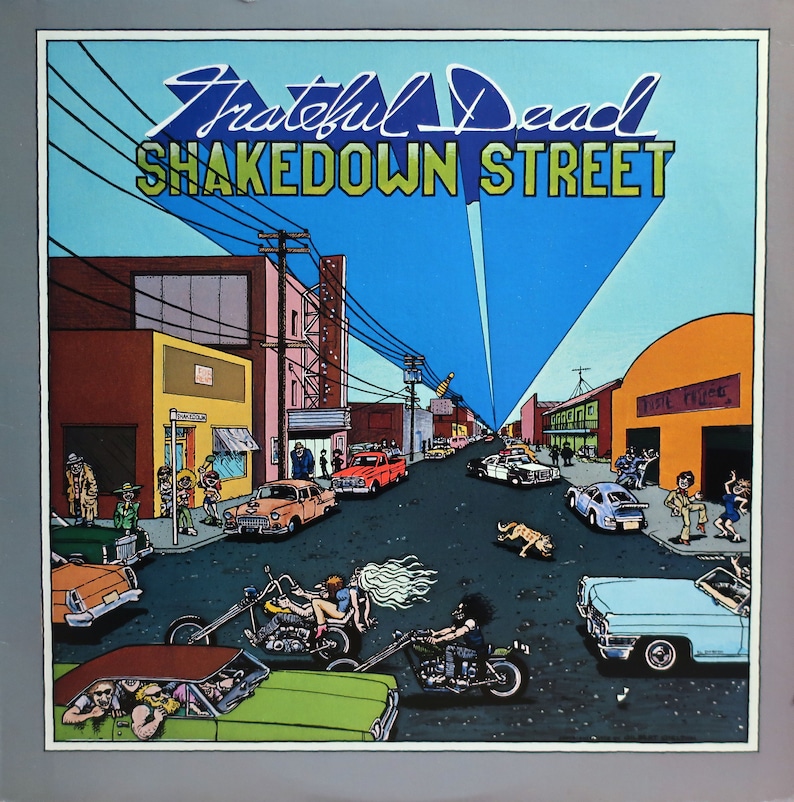 Rare Original '78 The GRATEFUL DEAD Shakedown Street image 1