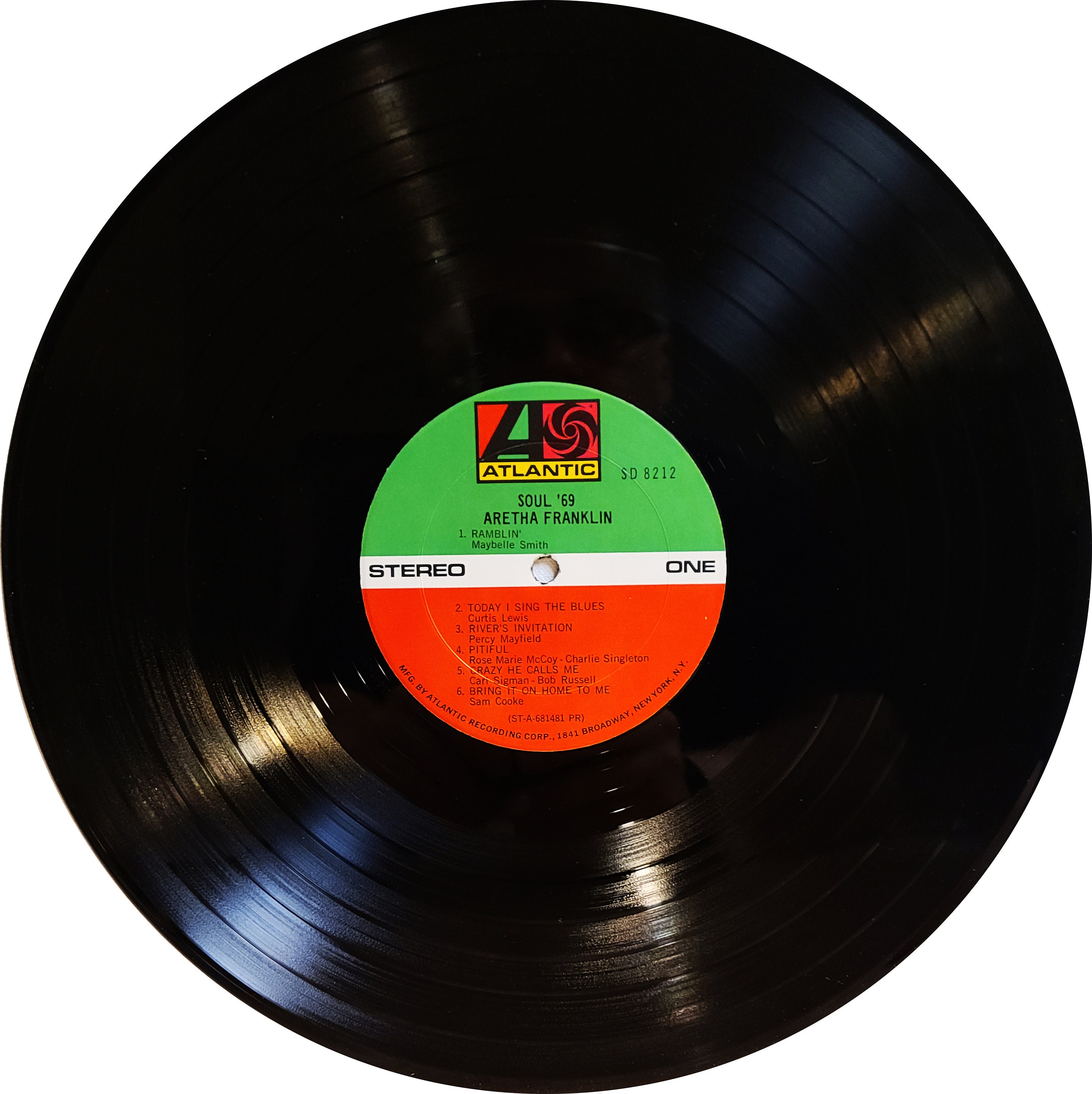 Rare Original '69 ARETHA FRANKLIN Soul '69 Atlantic Records