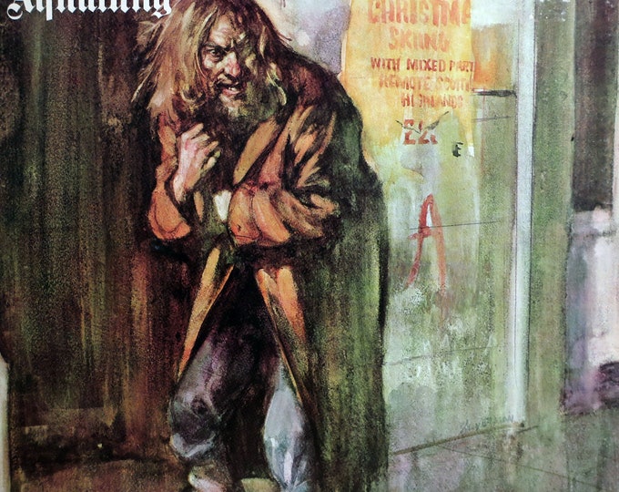 Rare '73 JETHRO TULL Aqualung Chrysalis Records Vintage U.S Early Vinyl