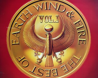 Original '78 EARTH WIND & FIRE The Best of Earth Wind + Fire Vol 1 A.R.C Columbia Records Vintage U.S Vinyl Press Lp Excellent Maurice White