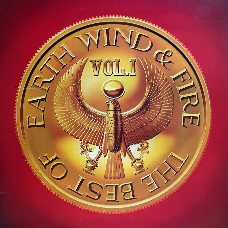 Original '78 EARTH WIND & FIRE The Best of Earth Wind Fire Vol 1 A.R.C Columbia Records Vintage U.S Vinyl Press Lp Excellent Maurice White image 1