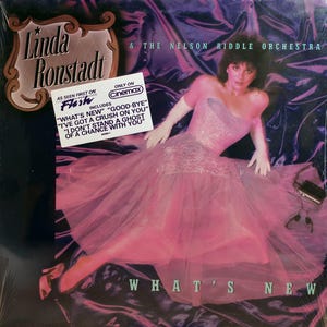 Original 1983 Linda Rondstadt The Nelson Riddle Orchestra What&#39;s New Asylum Records Vintage U.S. Vinyl Press Lp Mint Still Factory-Sealed