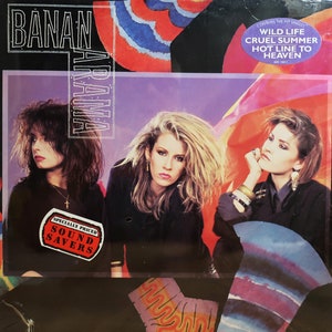 Original 1984 Bananarama Bananarama London Records Self Titled Vintage US Vinyl Press Lp Mint Still Factory Sealed In Plastic Electronic Pop