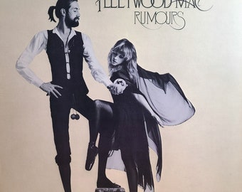 Original 1977 Fleetwood Mac Rumours Warner Bros Vintage U.S. Vinyl Press Lp Near Mint With Liner Lyric Sheet Stevie Nicks Rock Classic