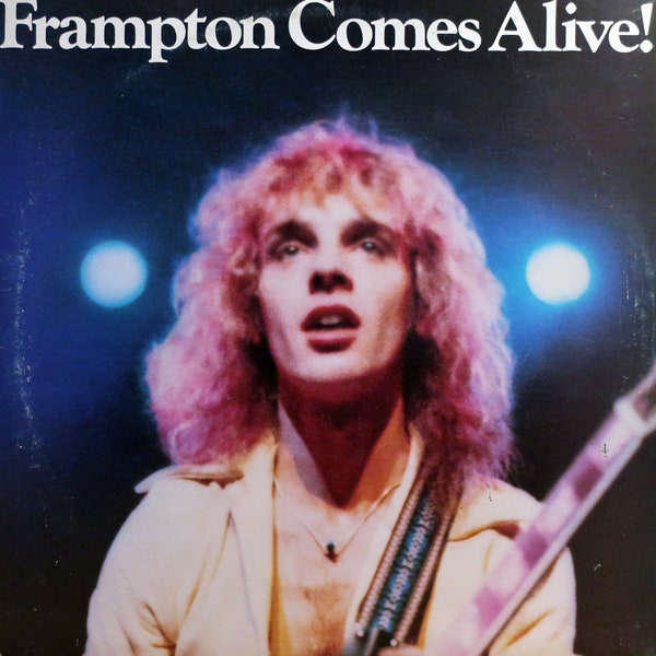 Original '76 PETER FRAMPTON Frampton Comes Alive! A&M Records Vintage U.S. Double Album Vinyl Press 2Lp EXCELLENT!!! Arena Rock Classic L@@K