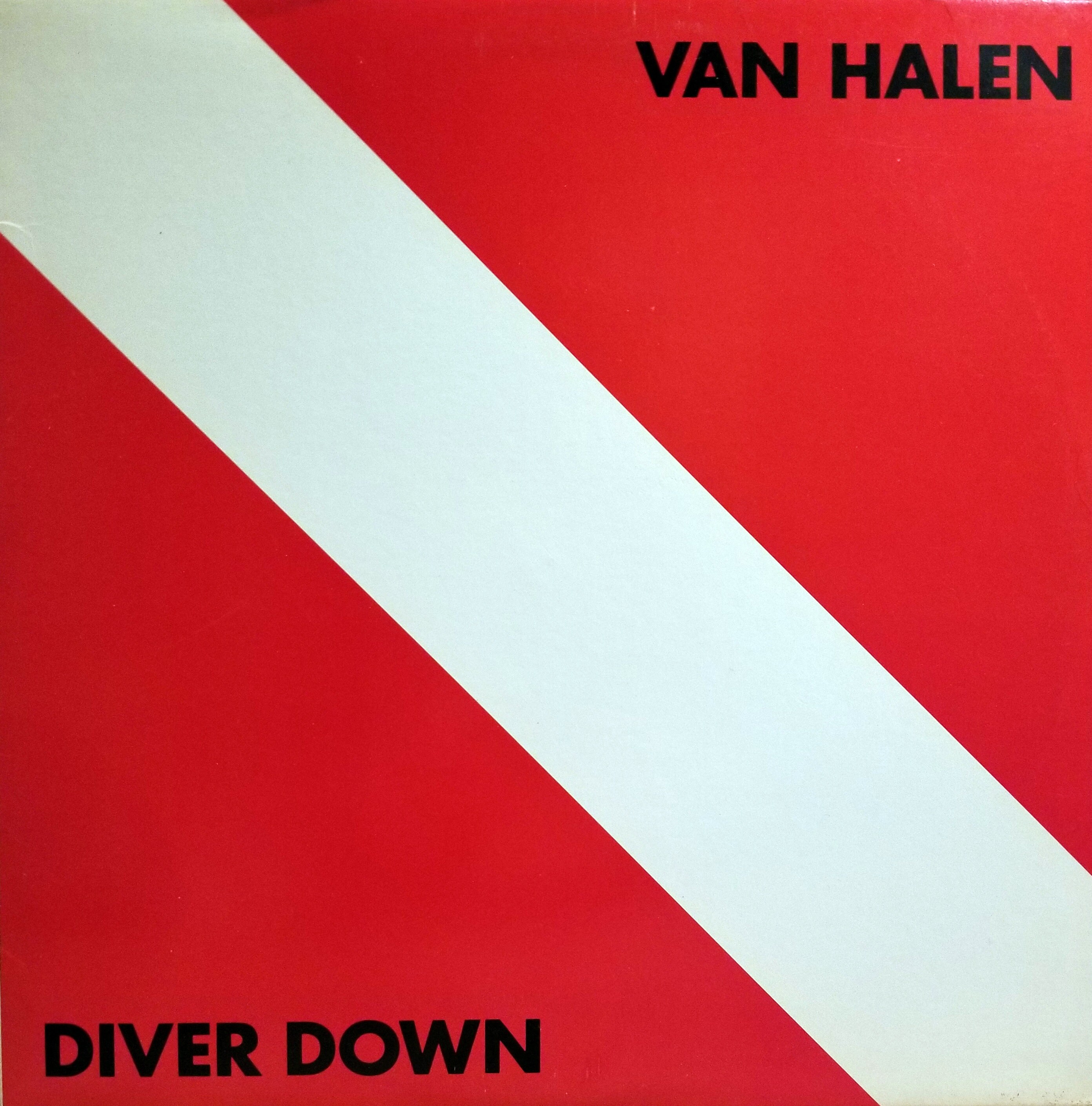 Van Halen / Diver Down【LP・USオリジナル・ステッカー】 Van