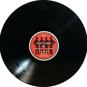 Rare Original '78 KRAFTWERK the Man Machine Capitol Records Vintage U.S ...