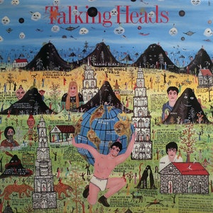 Vinilo vintage estadounidense de Sire Records, de Talking Heads, Little Creatures, de 1985, casi nuevo, de David Byrne, de Tina Weymouth, de New Wave Pop Rock