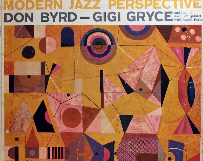 Rare Original 1957 Don Byrd Gigi Gryce Modern Jazz Perspective Columbia Records Vintage U.S. 6 Eye First Mono Vinyl Press Lp Excellent Jazz