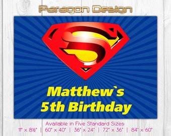 superman backdrop etsy