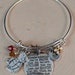 Inspired by'Classic Winnie the Pooh'You are braver than you believe..Disney bracelet,Disney gift,bee,winnie the pooh,winnie bracelet,jewelry 