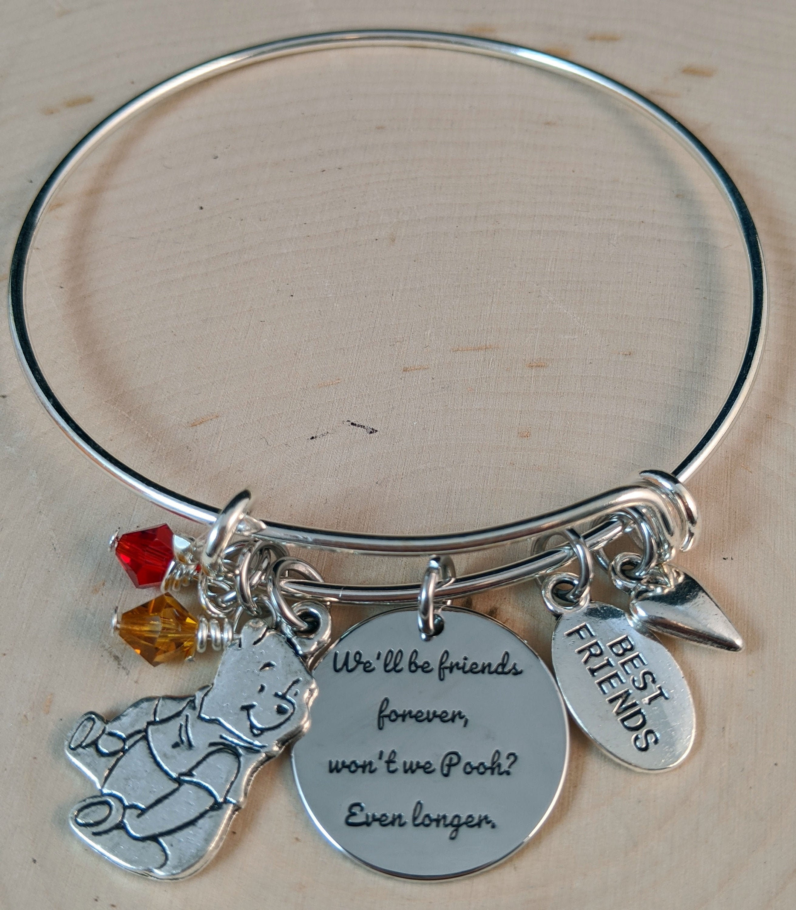 Disney Winnie The Pooh Silver Bangle – Bevilles Jewellers