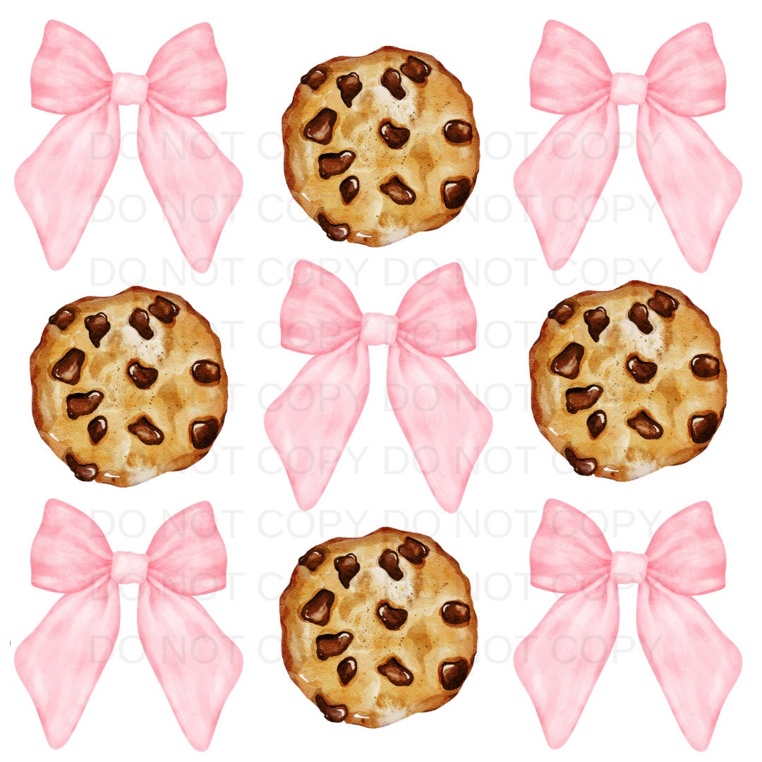 Drawing chocolate chip cookie - Etsy België, image size:1080x1080