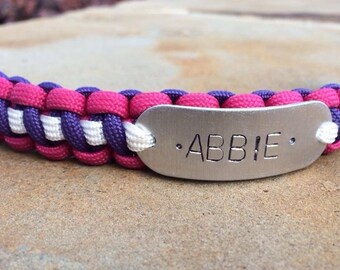 Paracord I.D. bracelet