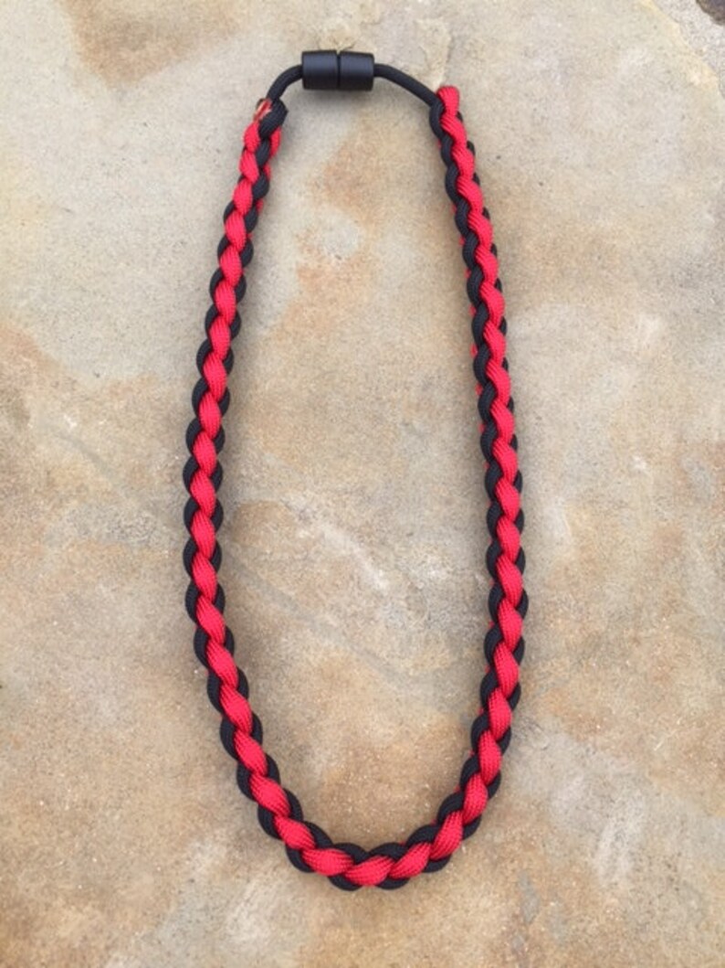 Paracord Sports Necklace Etsy
