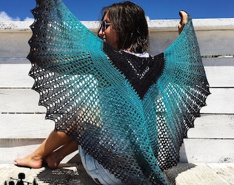 Wzór na szydełkowy szal Ultimate Sacrifice