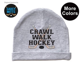 Hockey Baby Beanie Crawl Walk Hockey Infant Hat