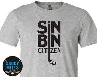 Hockey Shirt Sin Bin Citizen Youth and Adult