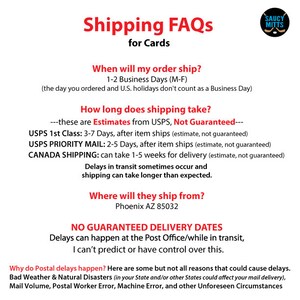 shipping faq