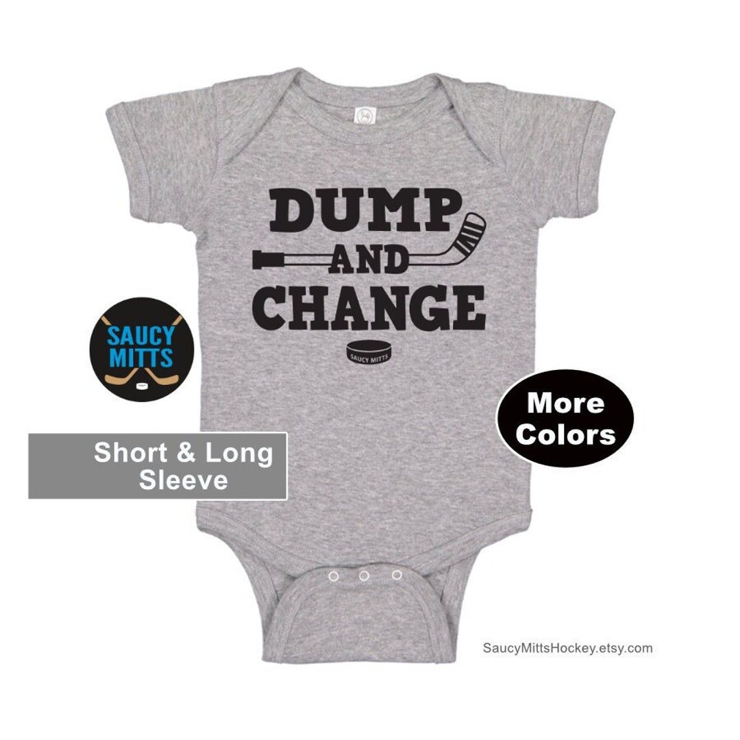 Hockey Baby Gift Dump and Change Hockey Infant Bodysuit One Piece - Etsy
