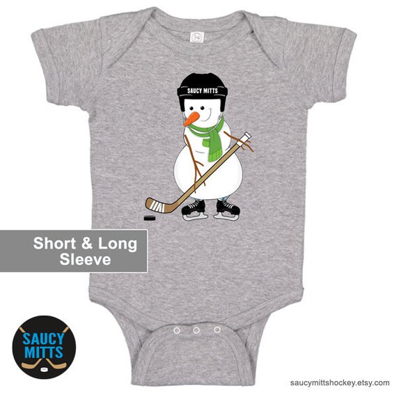 NHL Edmonton Oilers Personalised BabyGrow OnePiece Bodysuit Vest Hockey