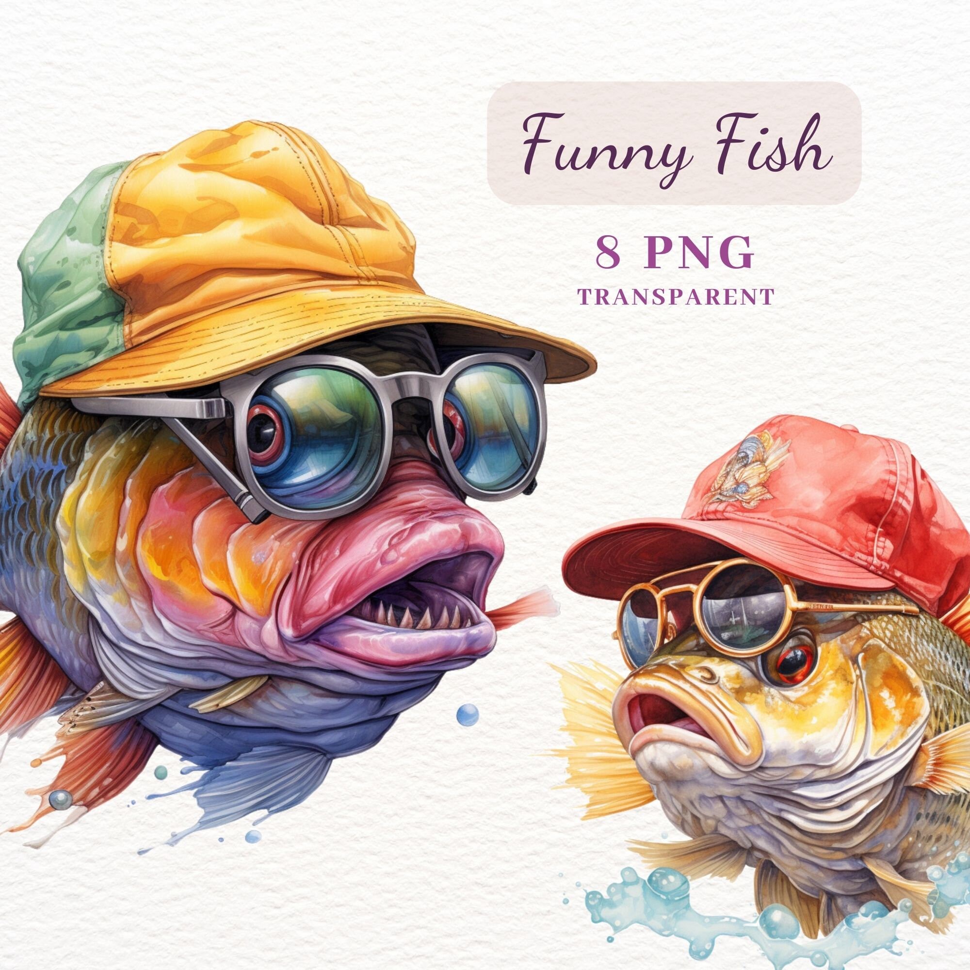 Sunglasses Fish Art 