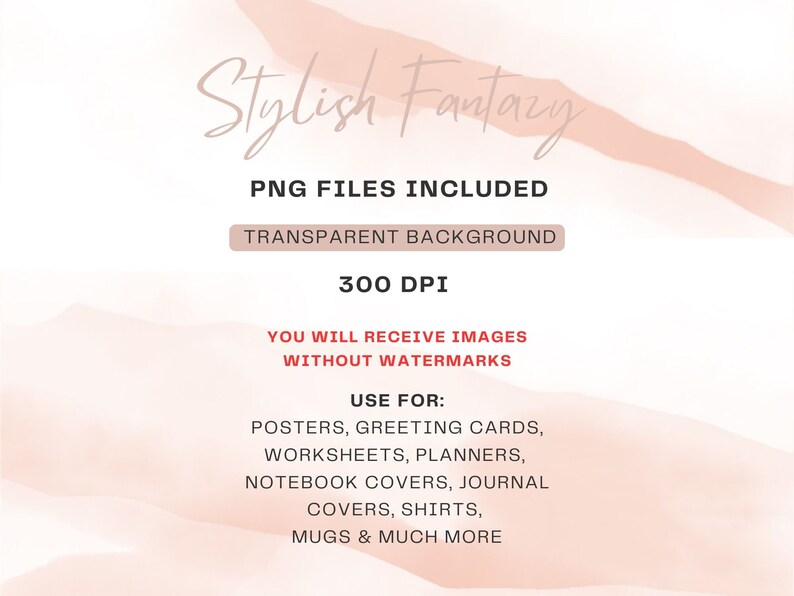 Tiger Clipart PNG-paket, Safaridjurbilder (digital nedladdning) bild 2