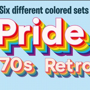 Alfabeto de arco iris 3D, letras SVG del orgullo gay, fuente de arco ...