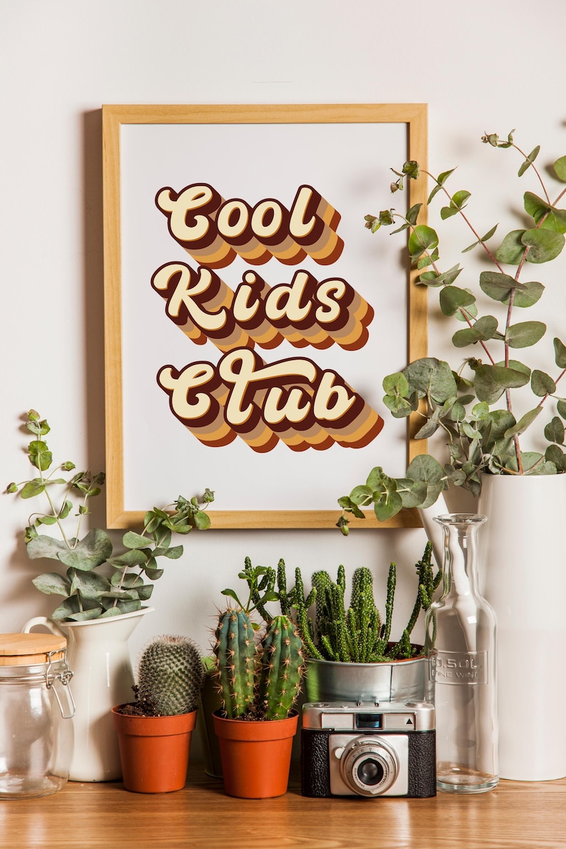 Retro Alphabet SVG | 70s Groovy Letters PNG | Retro Font Clipart Bundle | Vintage Typography | Digital Lettering Kit for Cricut and craft image 5