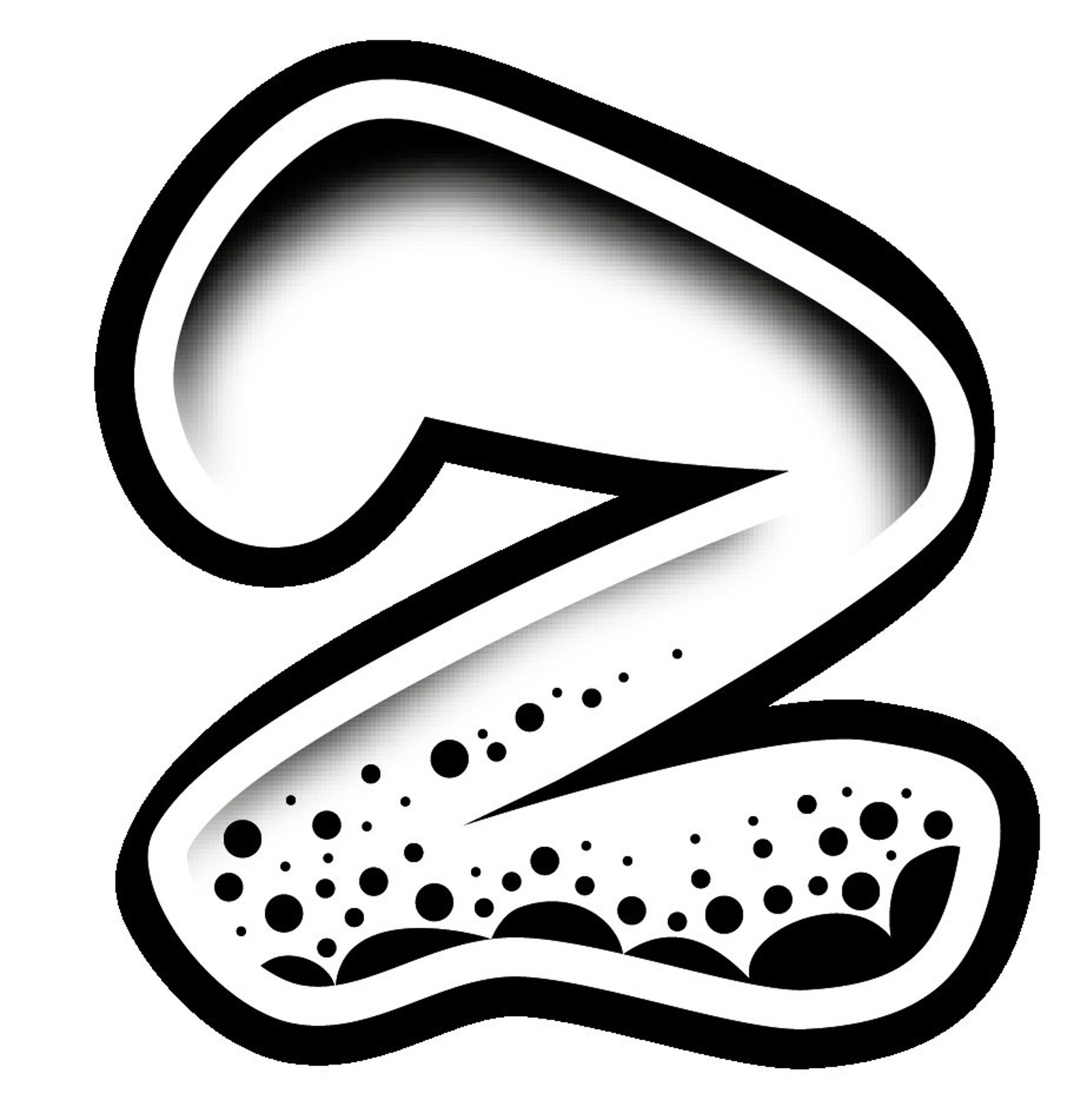 Bubble Graffiti Clipart Alphabet Letters and Numbers Pink - Etsy