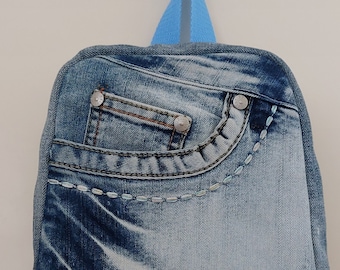 Sac en jean brodé unique, sac en jean limité, sac décontracté, sacs à bandoulière vintage, cadeau
