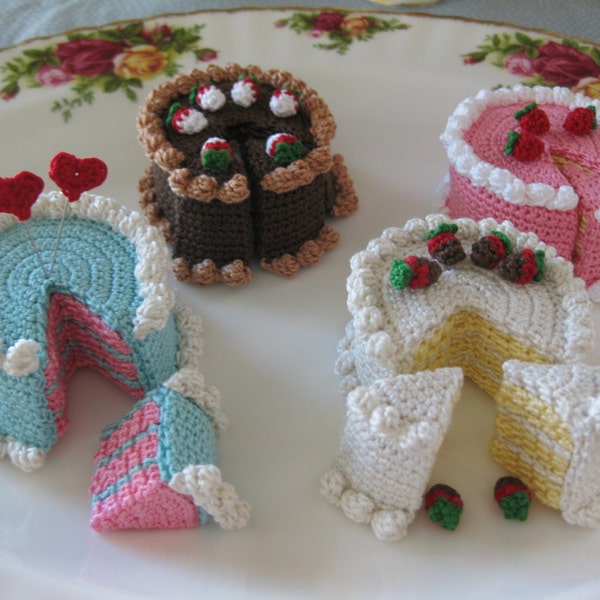 Patron au crochet pour gâteaux de fées