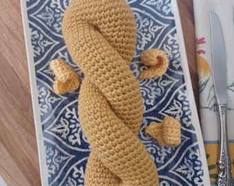 Twisted Bread Crochet Pattern