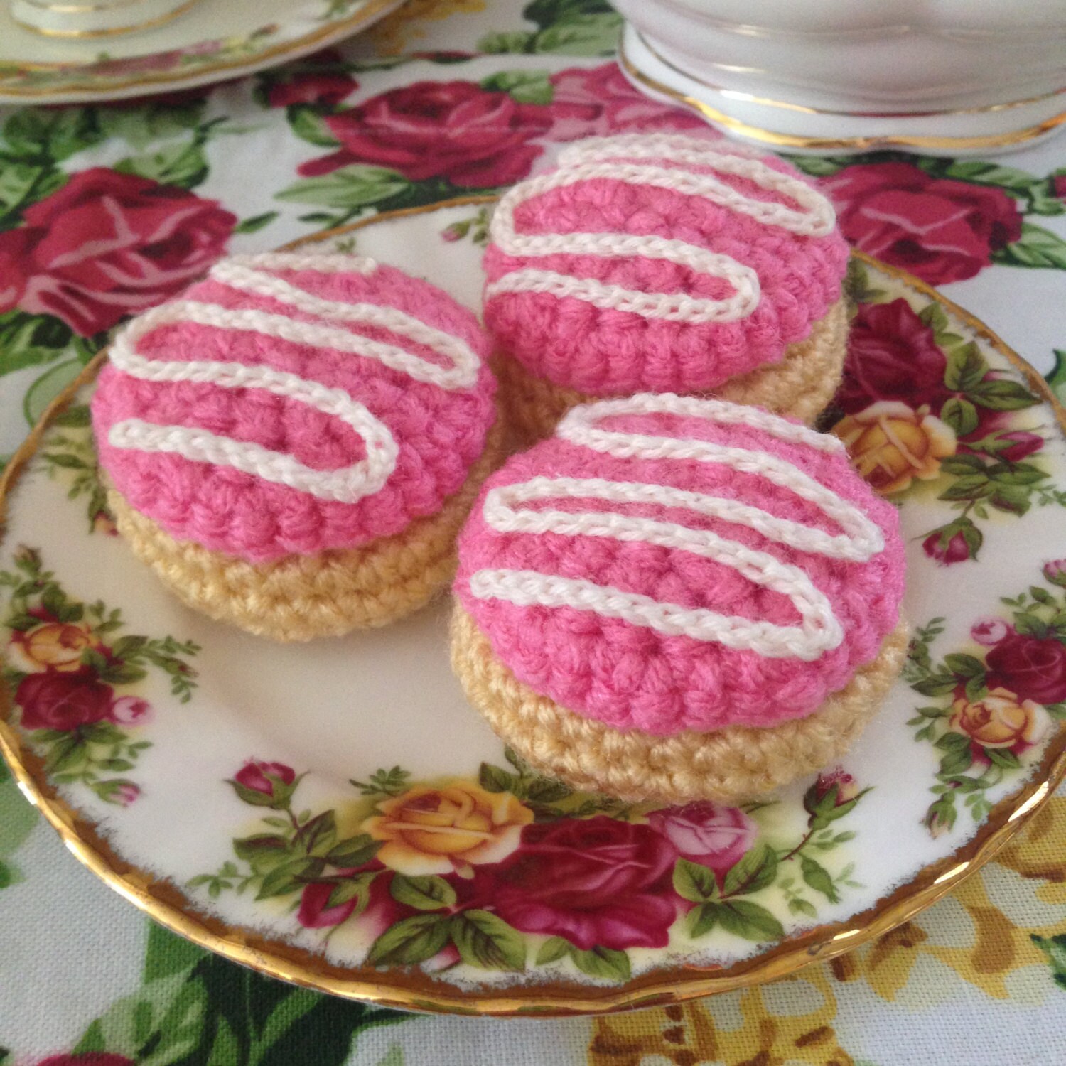 Afternoon Tea Time Delights Crochet Pattern - Etsy