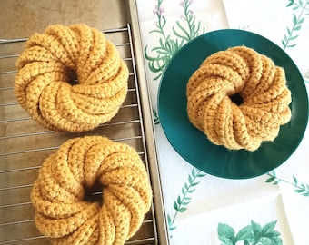 French Cruller Crochet Pattern